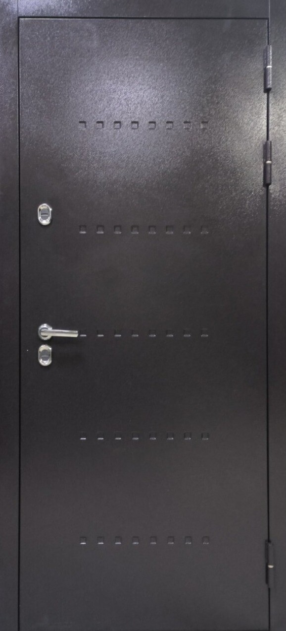 Бульдорс Входная дверь TERMO STANDART MP Орех пепельный, арт. 0005291 - фото №1 (внешняя сторона)